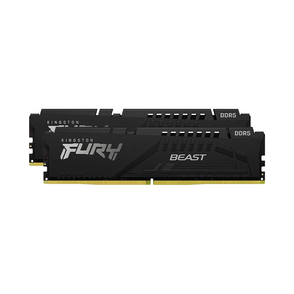 Kingston Fury Beast 32GB (2x16GB) 5600MHz DDR5 CL40 DIMM Desktop Memory - Black 2