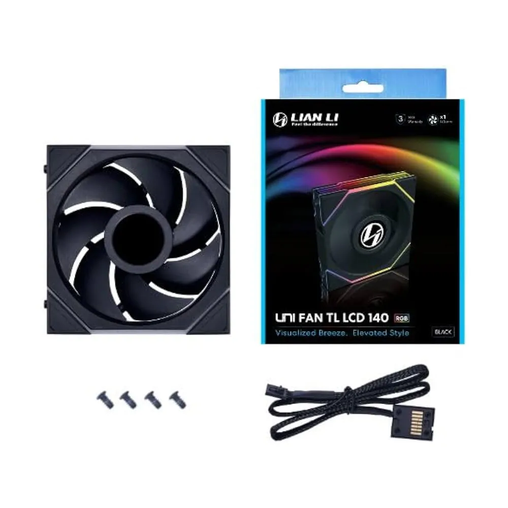 Lian Li UNI FAN TL 120 -Single Fan - Forward - Black