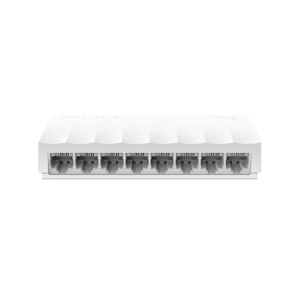 TP-Link LS1008 8-Port 10/100Mbps Desktop Network Switch - White