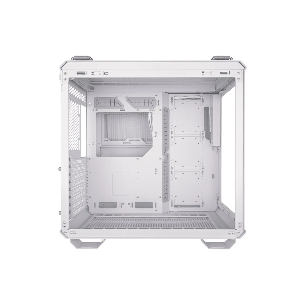 ASUS TUF Gaming GT502 ATX Glass Mid Tower Gaming Case, Four ARGB Case Fans - White