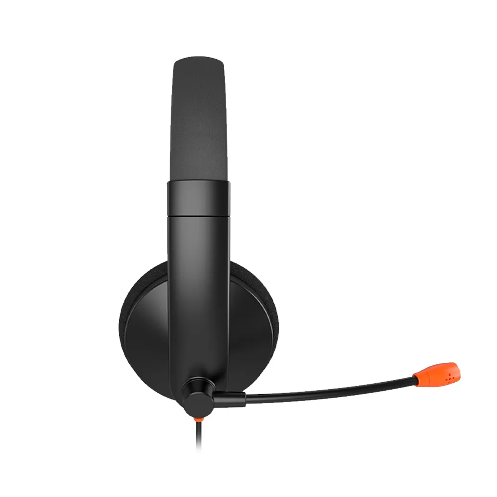 Meetion MT-HP002 Telephony 3.5mm Jack Headset - Black