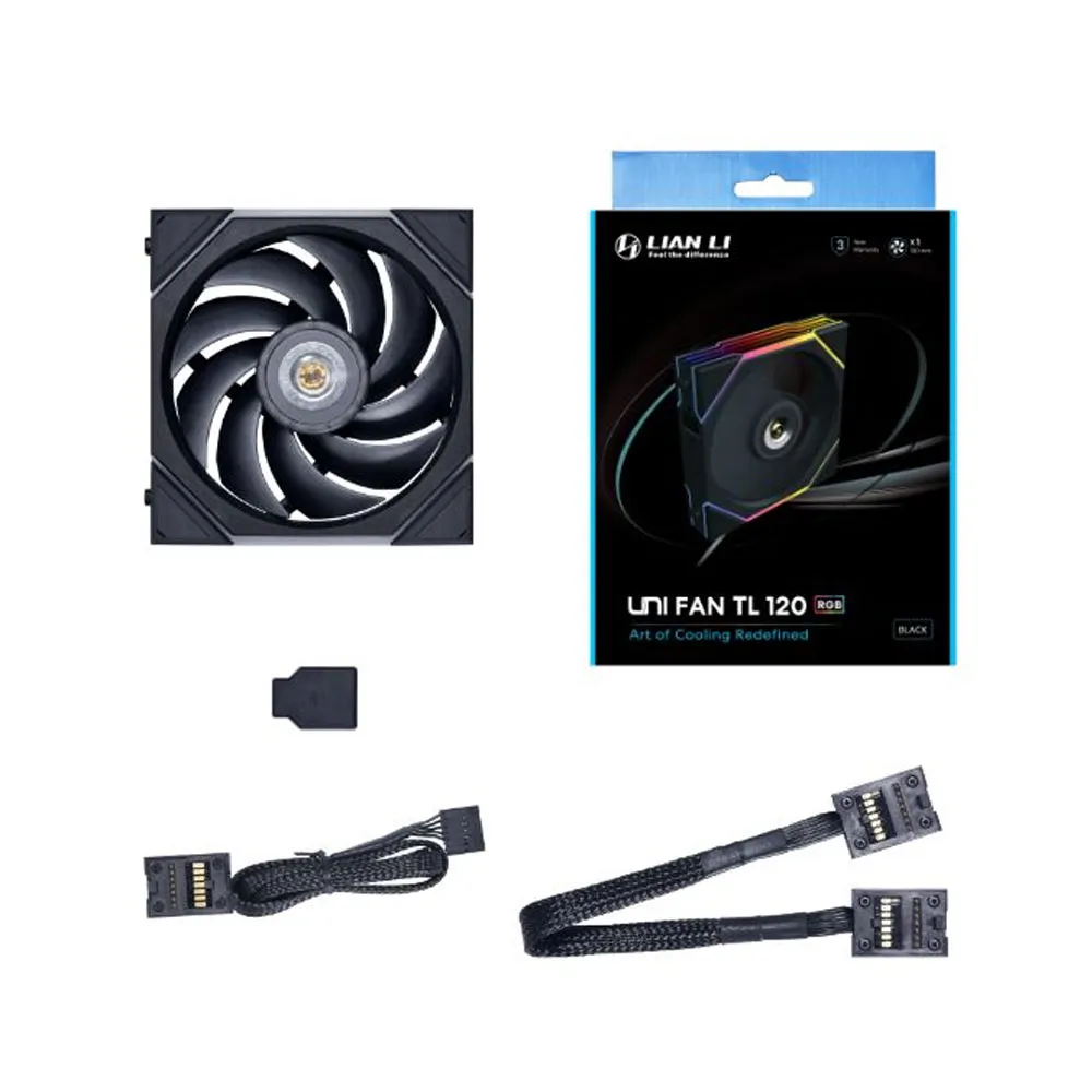 Lian Li UNI FAN TL 120 -Single Fan - Forward - Black