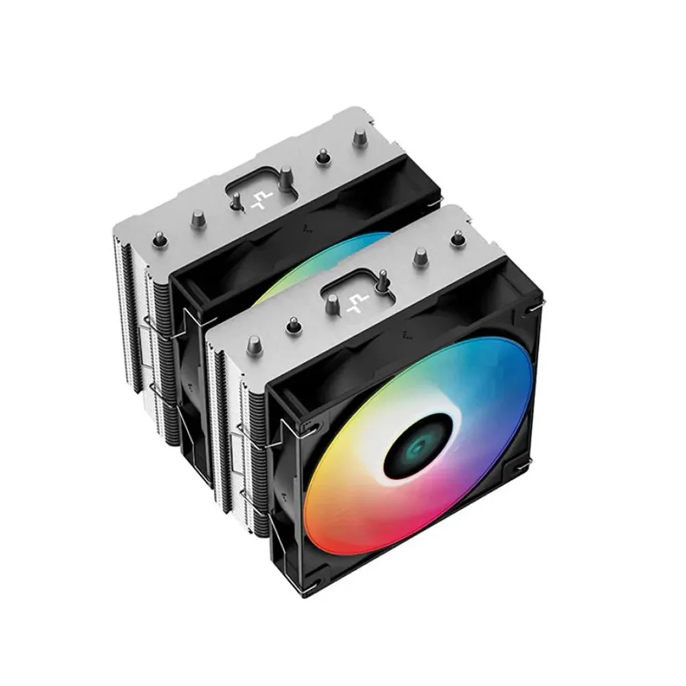 DeepCool AG620 ARGB Dual Tower CPU Cooler - Black