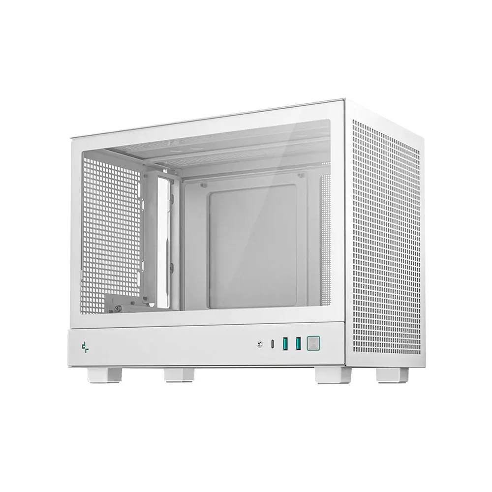 DeepCool CH160 Mini-ITX Computer Case, ABS+SPCC+Tempered Glass