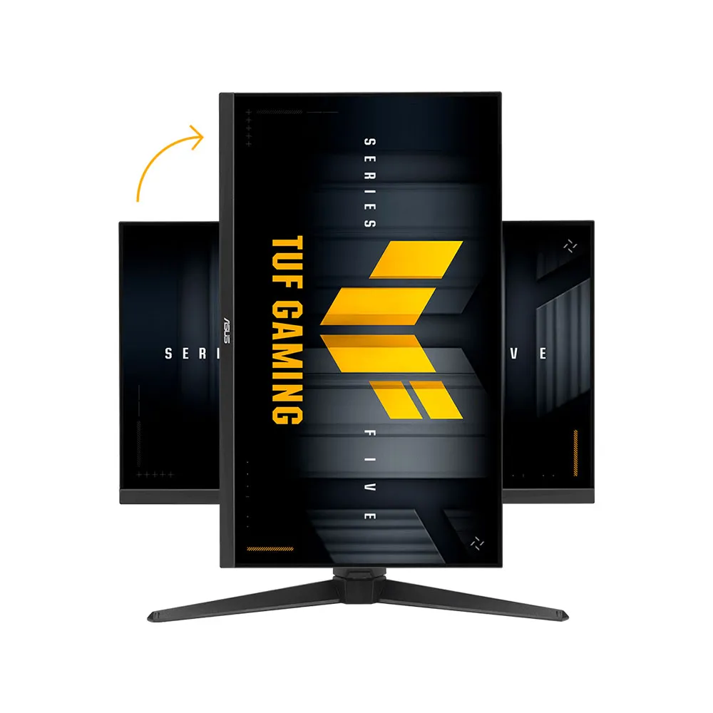 Asus VG27AQL5A Gaming Monitor 27-inch, QHD(2560x1440), 210Hz, Fast IPS, ELMB SYNC, 0.3ms GTG, Gaming AI, Height Adjustment - Black