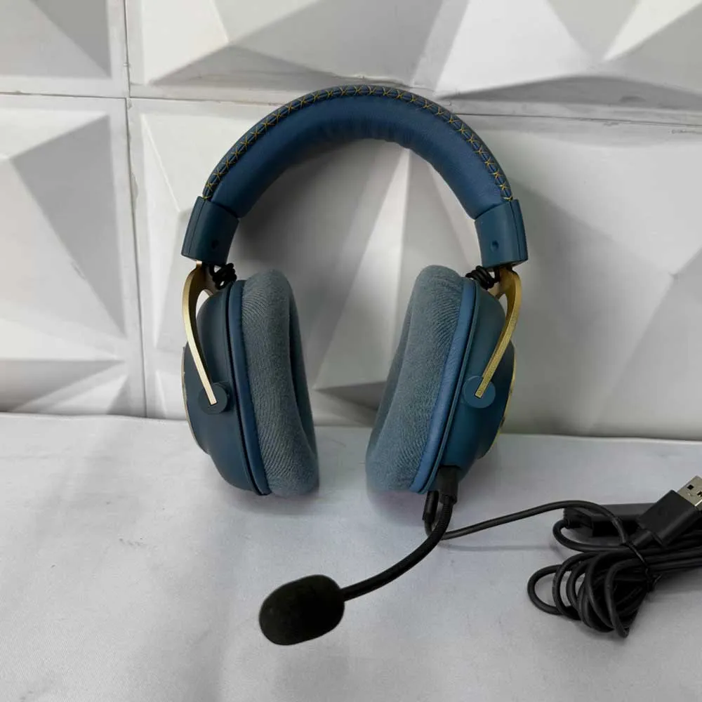 Logitech G PRO X League of Legends Edition Wired Gaming Headset - Blue Voice, DTS Headphone 7.1 Surround Sound, USB Sound card - Used No Box