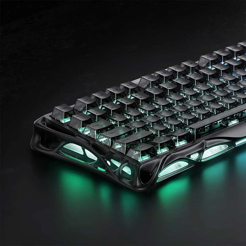GravaStar Mercury V75 - Hall Effect Magnetic Switch Wired Gaming Keyboard - Stealth Black