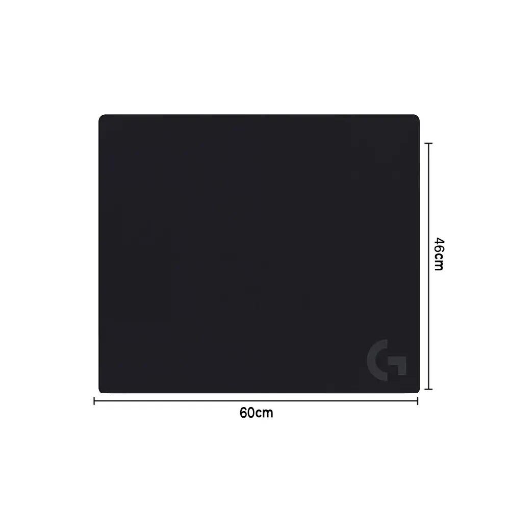 Logitech G740 Large Thick Gaming Mouse Pad, Optimized for Gaming Sensors, Moderate Surface Friction, Non-Slip, 460 x 600 x 5 mm