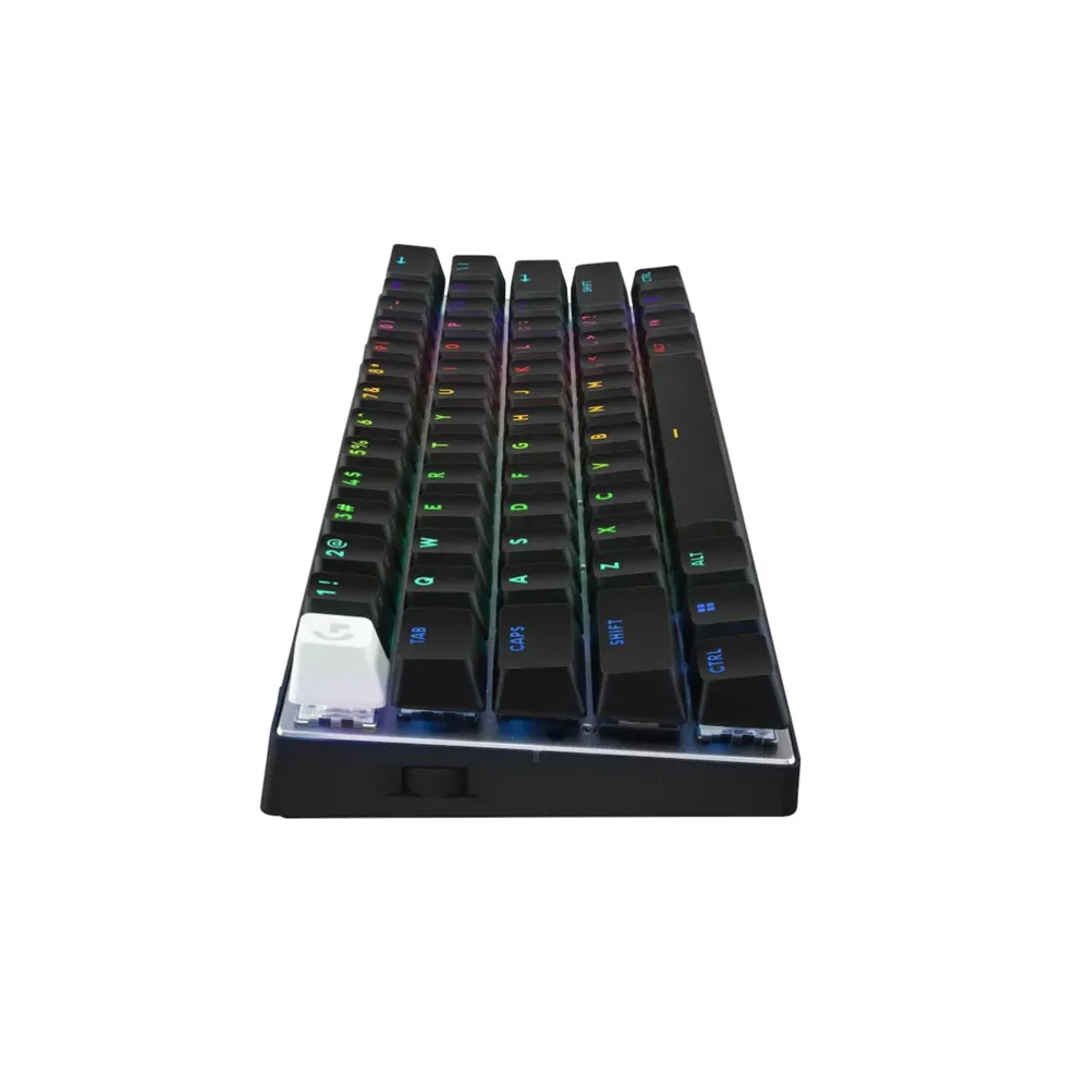 Logitech G PRO X 60 Lightspeed Wireless Gaming Keyboard, 61 Keys, TKL 60% Mechanical Keyboard, LIGHTSYNC RGB, GX Optical Tactile Switches - Black