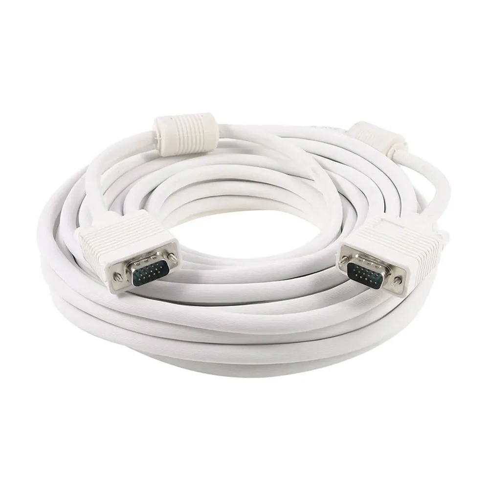 Vga To Vga Cable 5m Support Pc,Monitor,Lcd,Led,Plasma,Projector,Tft
