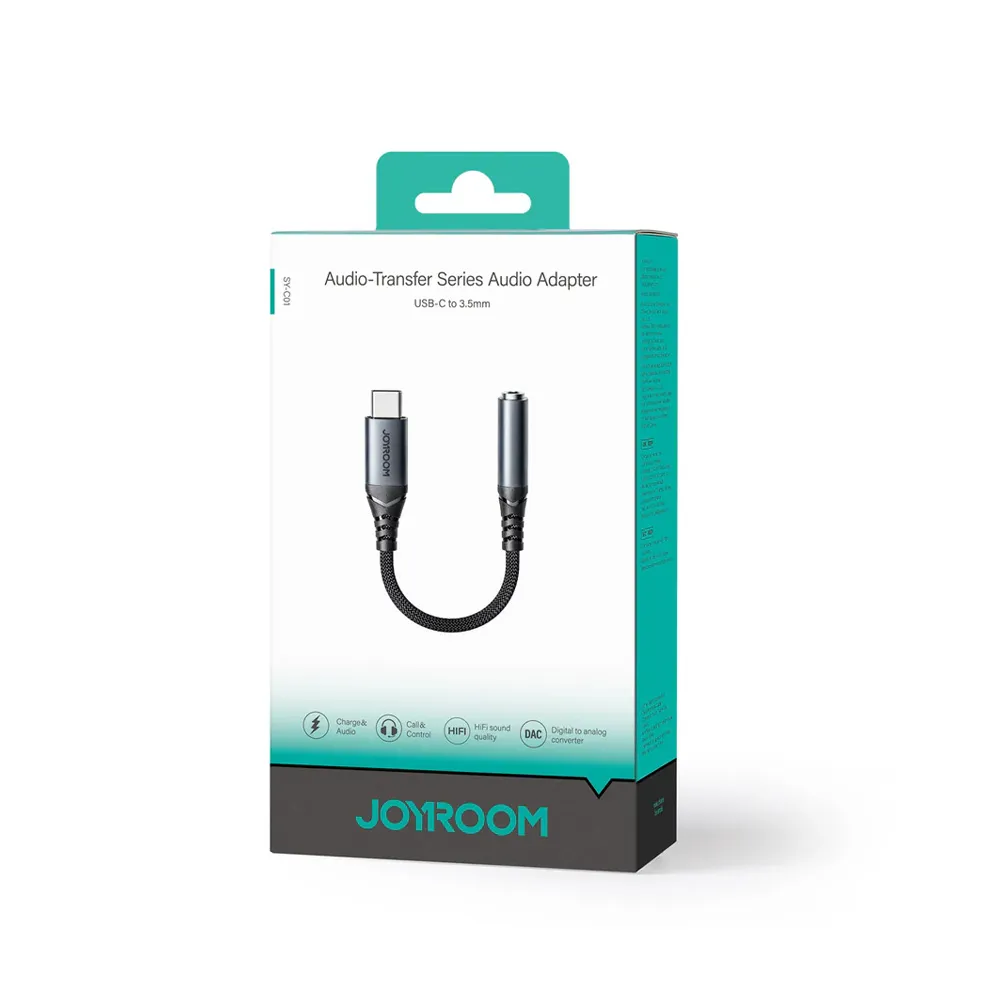JOYROOM Audio-Transfer Type C to 3.5mm - SY-C01