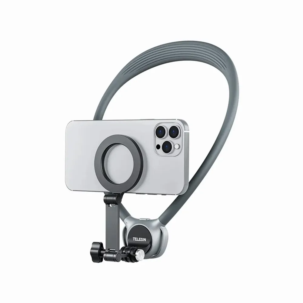 Telesin 2 in 1 Magnetic neck Mount HNB-02