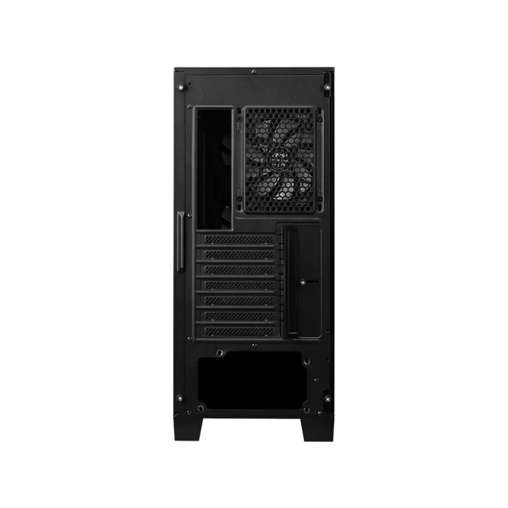 MSI MAG FORGE 320R AIRFLOW Mid-Tower PC Case, ATX Capacity, RTX 40 GPU Support, ARGB Fans, Magnetic Dust Filters, Tempered Glass, 1-6 ARGB Control Board