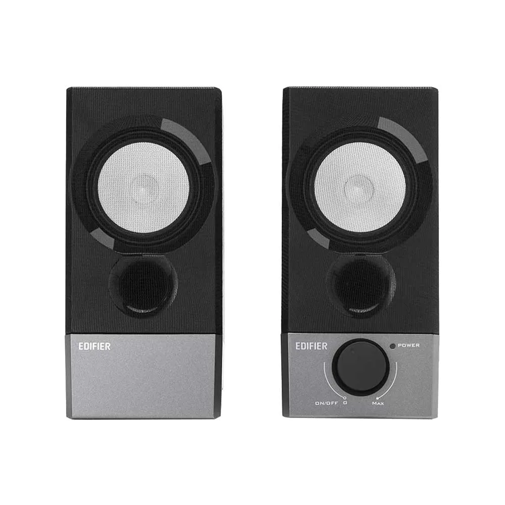 Edifier R19U 2.0 Usb Multimedia System 4W Home Audio Speaker - Black And Silver