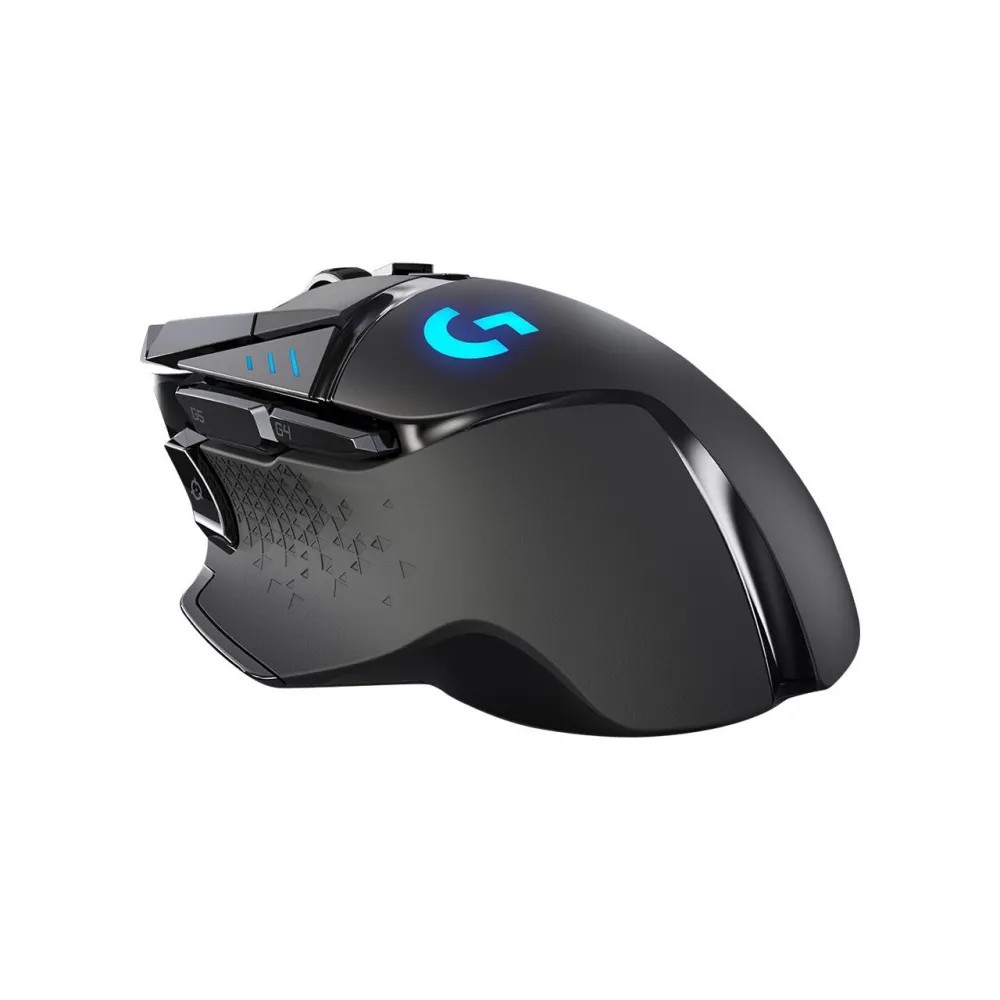 Logitech G502 HERO High Performance Wired Gaming Mouse, HERO 25K Sensor, 25,600 DPI, RGB, 11 Programmable Buttons - Black
