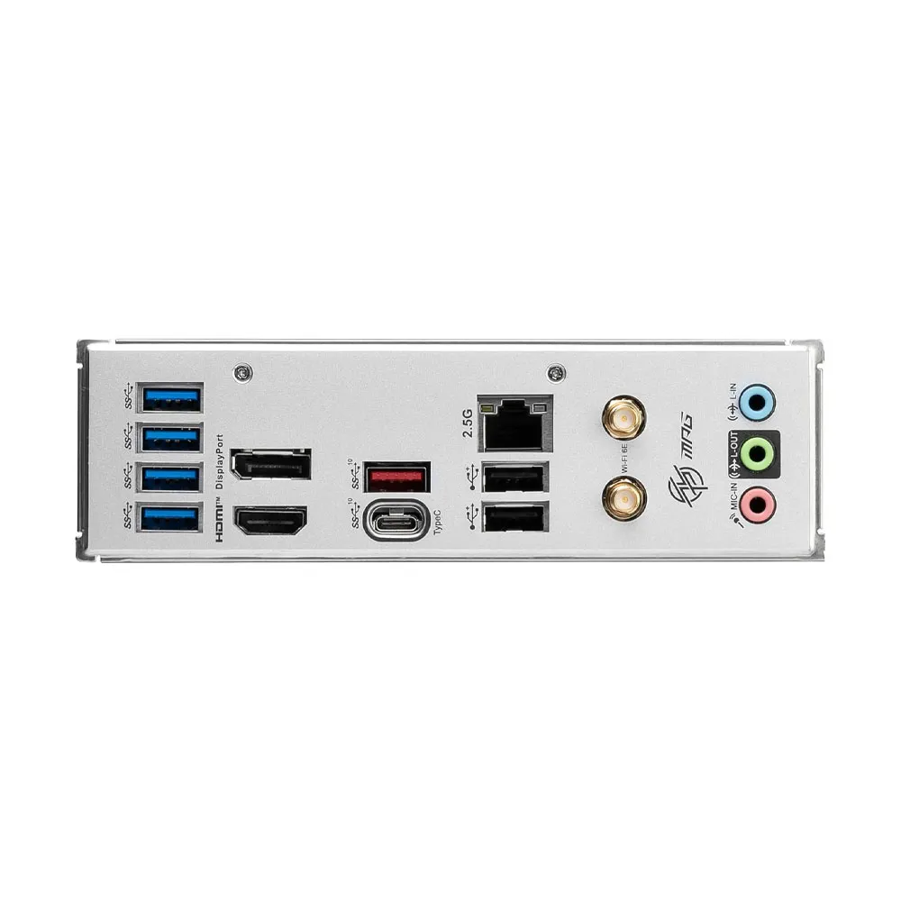 MSI MPG B760I Edge WiFi Gaming Motherboard (Supports 12th/13th/14th Gen Intel Processors, LGA 1700, DDR5, PCIe 5.0, M.2, 2.5Gbps LAN, USB 3.2 Gen2, HDMI/DP, Wi-Fi 6E, Bluetooth 5.3, Mini-ITX)