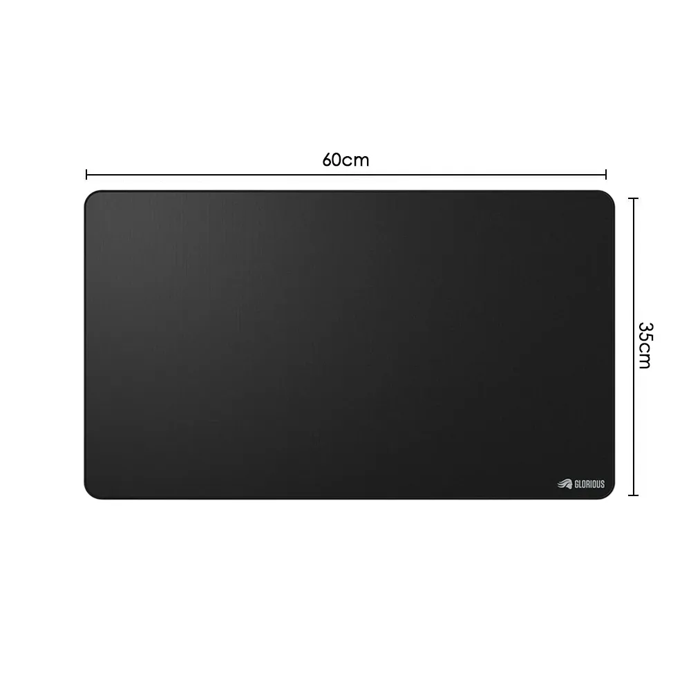 Glorious GMP 2 Stitched Cloth 35x60cm Gaming Mouse Pad XL EXT - Black