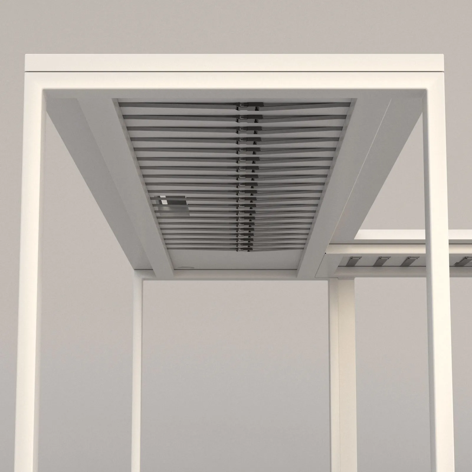 Custom Desk DK L245R White V2 (245-100*75*79, Ballon Press Surface, 500KG max load)
